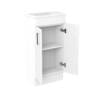 Judy PVC Ensuite Vanity Unit - Doors open