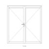Double Front Entry Door