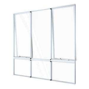 Double Awning with Centre Fixed Lite over Three Low Lites