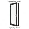 Single Hinged Door Night Sky Inside