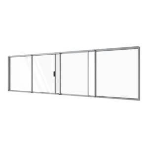 Single Slider for 2nd Panel with three fixed lites