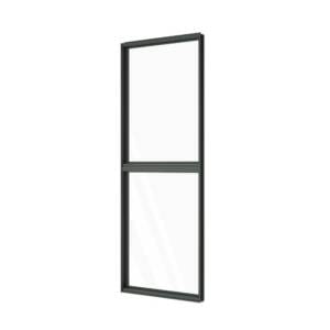 Two Panels Coupled Fixed Window