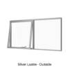 Single Awning With Fixed Lite Silver Lustre Outsidejpg