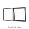 Single Awning With Fixed Lite Storm Front Inside