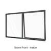 Double Awning Window Storm Front Inside