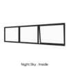 Triple Awning Window Night Sky Inside