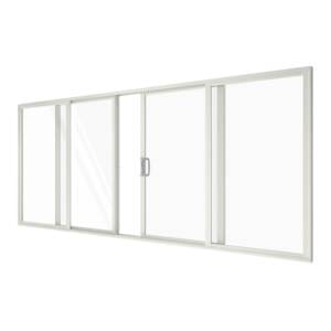 Double Slider with Two Fixed Lites