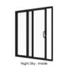Single Sliding Door Night Sky Inside