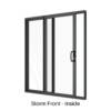 Single Sliding Door Storm Front Inside