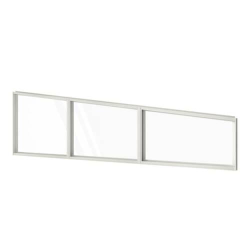 Three Panel Fixed Raked Window Three Panel Fixed Raked Window