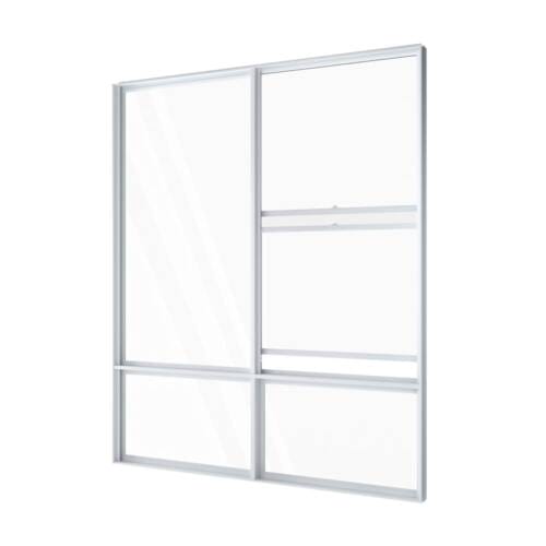 Single Double Hing with Fixed Lite over Two Lowlites