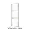 Single Double Hung over Lowlite White Lustre Inside