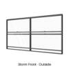 Double Double Hung Window