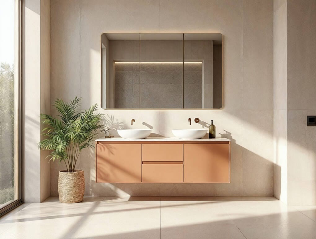 Earthy and Nature-Inspired Vanity Colours