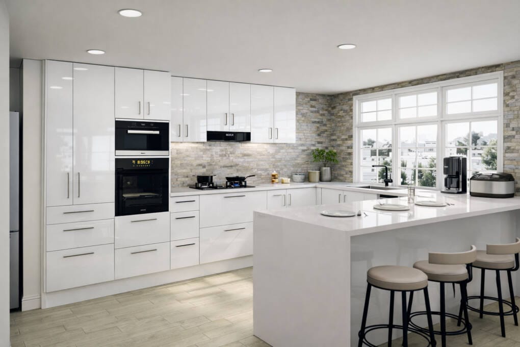 2PAC Kitchen Cabinets in australian kitchen