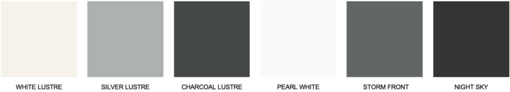 Six Colour Range For Windows & Doors