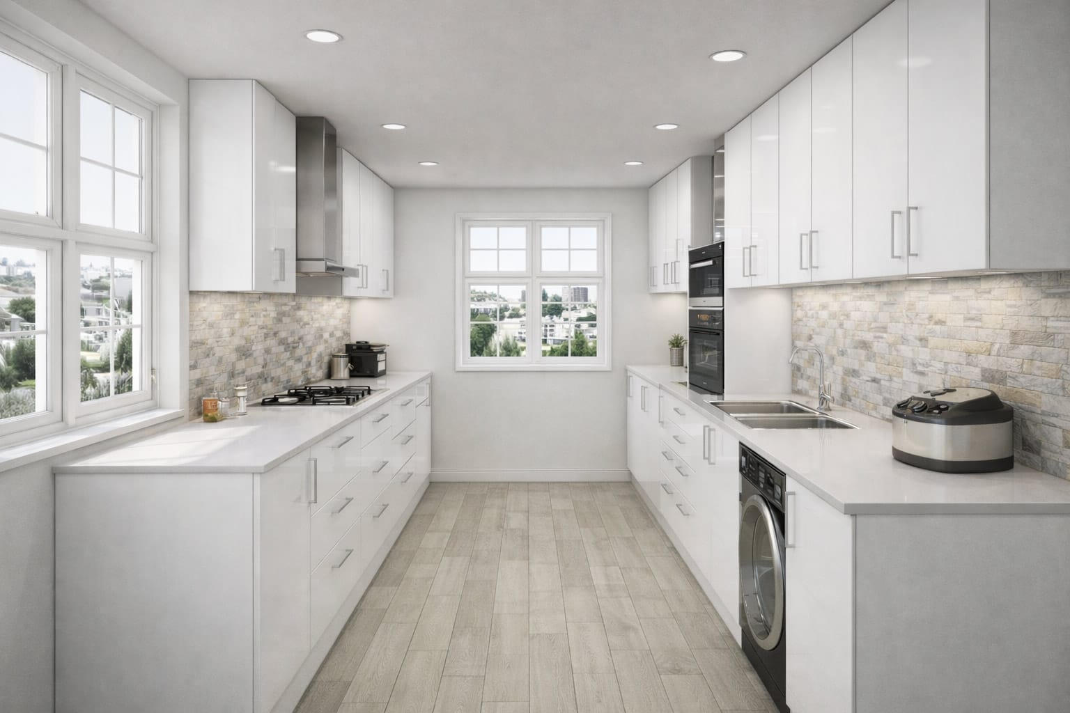 design idea galley kitchen