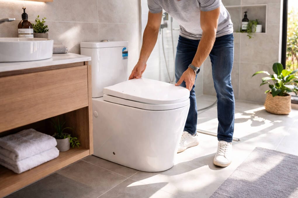 installing Replacement Toilet Seat