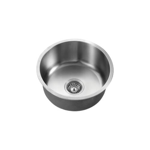 Hamersley Brushed Stainless Round Sink
