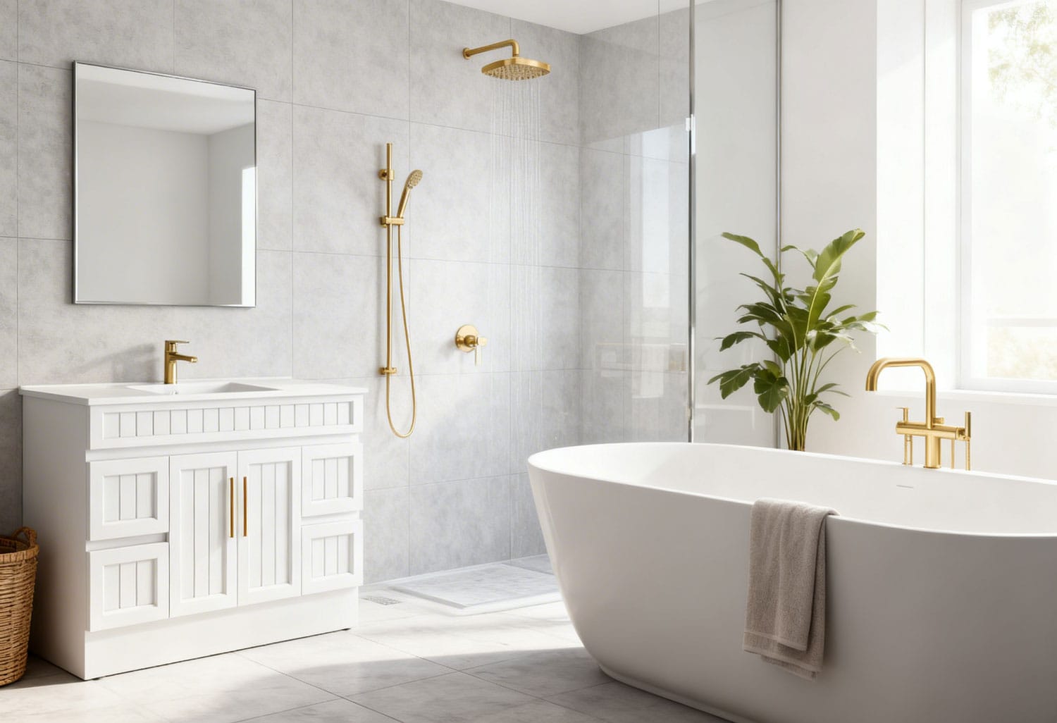 Matching Bathroom Tapware: How to Coordinate Basin, Shower & Bath Taps ...