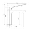 Bianca Care Basin Mixer Drawings