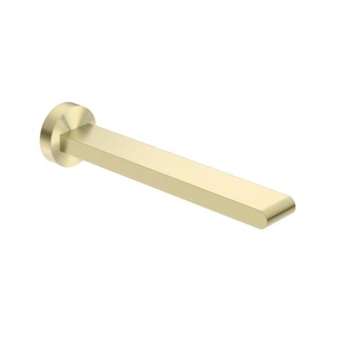 Bianca Fixed Bath Spout Only 240mm Brushed Gold Bianca Fixed Bath Spout Only 240mm Brushed Gold
