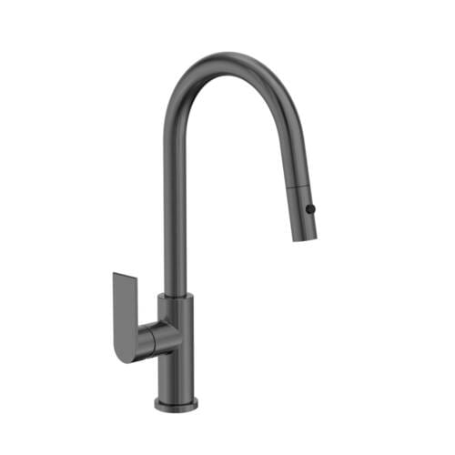 Bianca Pull Out Sink Mixer With Vegie Spray Function Gunmetal