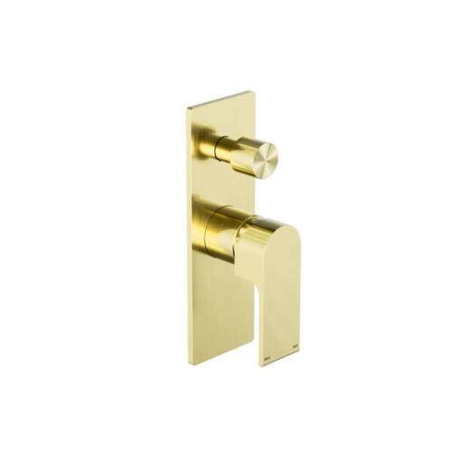 Bianca Shower Mixer With Diverter Brushed Gold