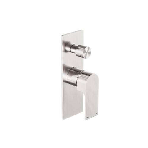 Bianca Shower Mixer With Diverter Brushed Nickel