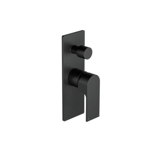 Bianca Shower Mixer With Diverter Matte Black