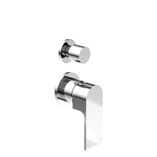 Bianca Shower Mixer With Diverter Separate Back Plate Chrome NR321511gCH