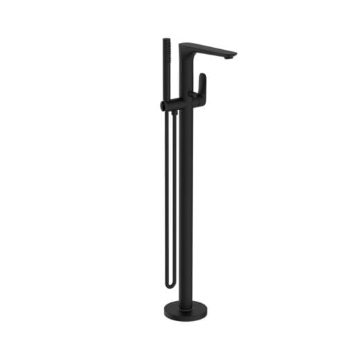 Bianca Freestanding Bath Mixer With Hand Shower Matte Black Bianca Freestanding Bath Mixer With Hand Shower Matte Black