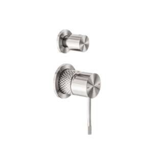 Opal Shower Mixer With Diverter Separate Plate Brushed Nickel NR251909eBN