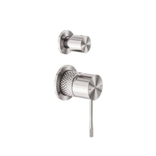 Opal Shower Mixer With Diverter Separate Plate Brushed Nickel NR251909eBN