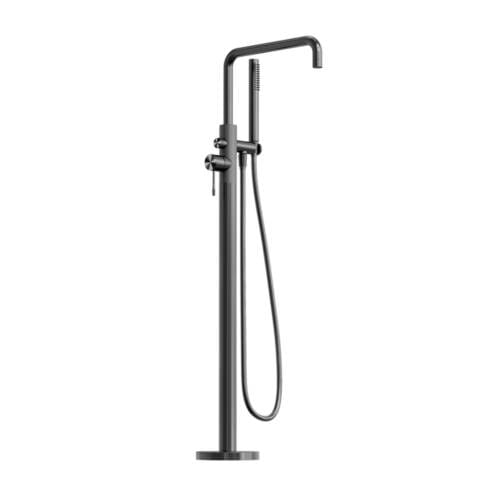 Opal Freestanding Bath Mixer With Hand Shower Graphite NR251903AGR