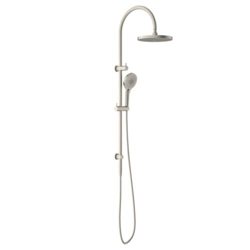 Opal Brushed Nickel Twin Shower Opal Twin Shower Brushed Nickel NR251905eBN