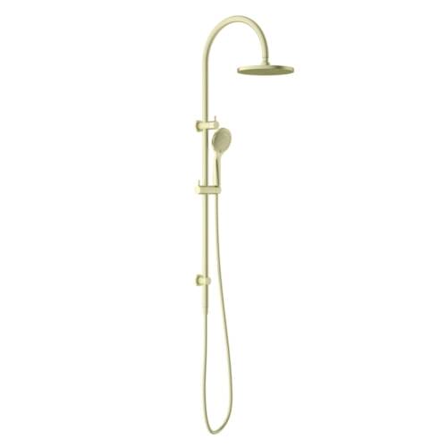 Opal Brushed Gold Twin Shower With Air Shower Opal Twin Shower With Air Shower Brushed Gold NR251905bBG
