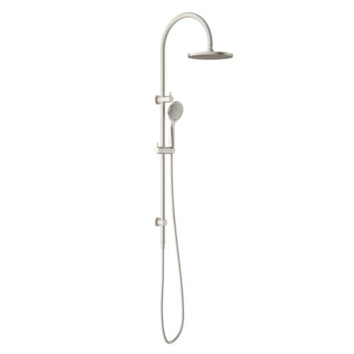 Opal Brushed Nickel Twin Shower With Air Shower Opal Twin Shower With Air Shower Brushed Nickel NR251905bBN