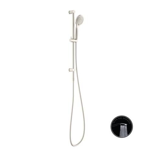 Opal Shower Rail With Air Shower Brushed Nickel NR251905aBN