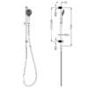 Opal Shower Rail With Air Shower