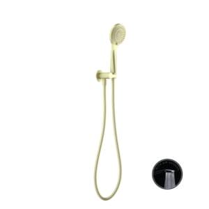Opal Shower On Bracket With Air Shower Brushed Gold NR251905BG