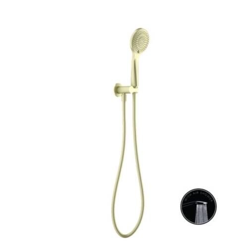 Opal Shower On Bracket With Air Shower Brushed Gold NR251905BG