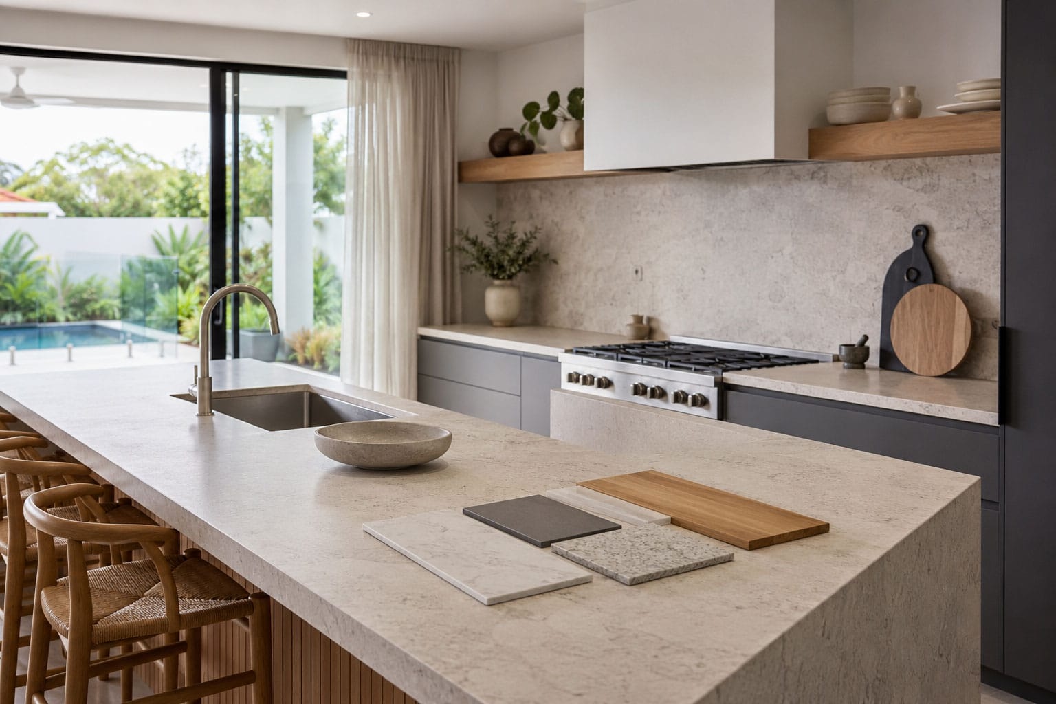Benchtop Material Kitchen Benchtop Materials: Options & Costs Compared - Ross's Discount ...