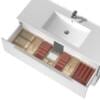 Cassie 2 Drawer PVC Vanity Unit 120cm
