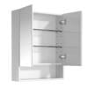 Cassie PVC Shaving Cabinet 600x750mm