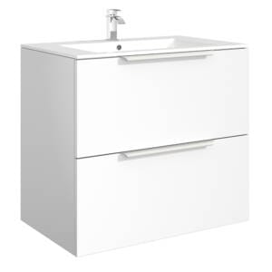 Cassie 2 Drawer PVC Vanity Unit 75cm