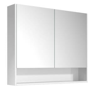 Cassie PVC Shaving Cabinet 900x750mm