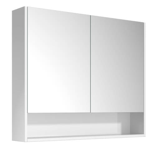Cassie PVC Shaving Cabinet 900x750mm