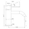 Mecca Basin Mixer Drawings NR221901