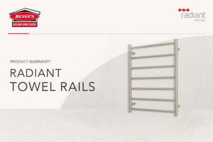 radiant towel rails warranty
